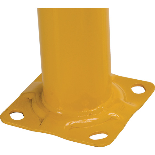 Garde-corps &agrave; profil &eacute;lev&eacute; pour machines, 4' la x 3,5' h, Jaune PB Rental Co. Ltd.