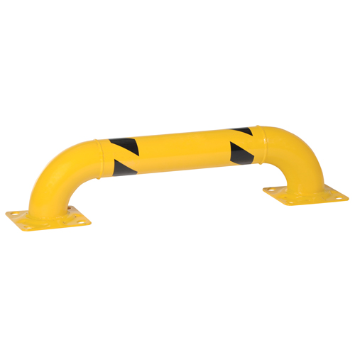 Low Profile Rack Guards, 3' W x 0.75' H, Yellow PB Rental Co. Ltd.