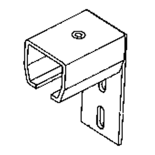 Curtain Partition Wall Mount End Connector PB Rental Co. Ltd.