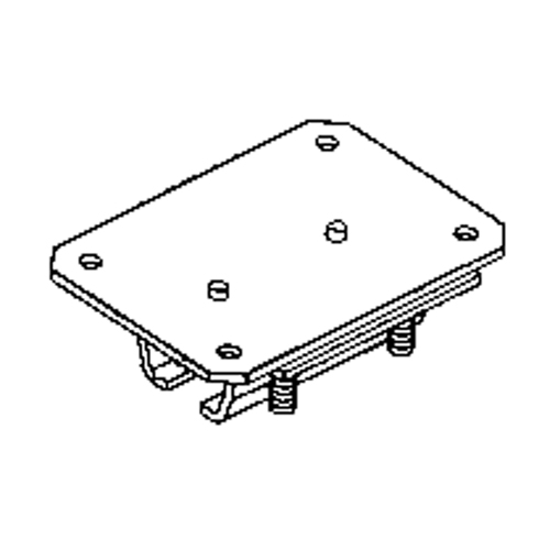 &eacute;clisse pour rail de roulement de mur-rideau mont&eacute; au plafond PB Rental Co. Ltd.