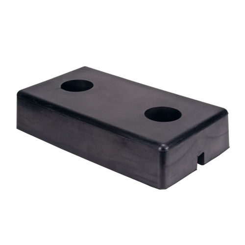Molded Dock Bumpers, Rubber, 18" W x 4" D x 10" H PB Rental Co. Ltd.
