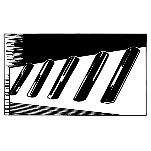 Extruded Rubber Dock Fenders, Rubber, 4-1/2" W x 12" L x 3-3/4" D PB Rental Co. Ltd.