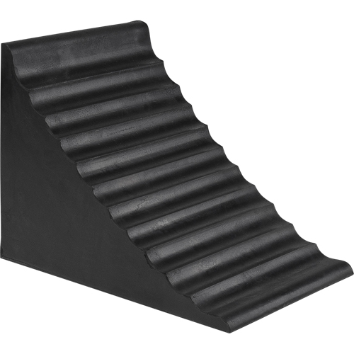 Cale de roue, 9-7/8" x 7-1/8" x 7-1/2", Noir PB Rental Co. Ltd.