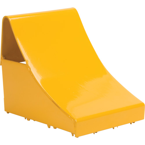Cales-roue pour la glace, Acier, Jaune, 8" la x 10-1/2" p x 9-1/4" h PB Rental Co. Ltd.
