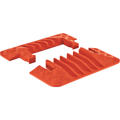 Guard Dog&reg; 5-Channel Heavy Duty Cable Protector - End Caps PB Rental Co. Ltd.