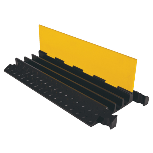 Yellow Jacket&reg; Heavy Duty Cable Protector, 3 Channels, 36" L x 18.5" W x 2.875" H PB Rental Co. Ltd.