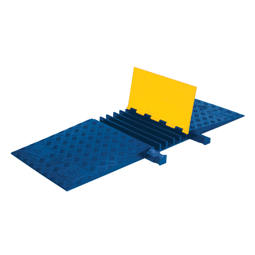 Yellow Jacket&reg; Cable Protector, 5 Channels, 18" L x 50" W x 1.875" H PB Rental Co. Ltd.