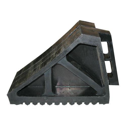 Wheel Chock, 10-5/8" x 7" x 4-1/2", Black PB Rental Co. Ltd.