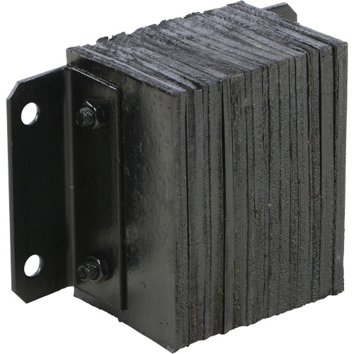 Butoir de quai lamell&eacute;, Horizontal, Caoutchouc, 12" la x 6" p x 10" h PB Rental Co. Ltd.
