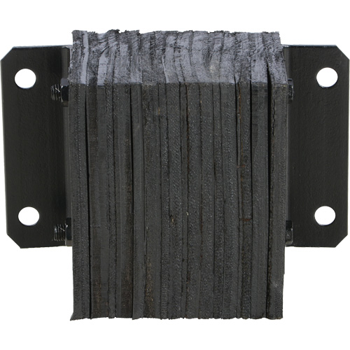 Butoir de quai lamell&eacute;, Horizontal, Caoutchouc, 12" la x 6" p x 10" h PB Rental Co. Ltd.