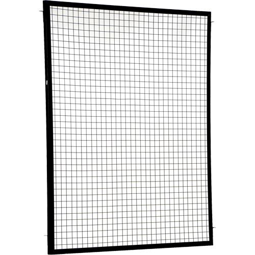 Adjustable Perimeter Guard Panel, 6' H x 5' W, Black PB Rental Co. Ltd.