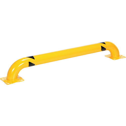 Protecteur de r&acirc;telier &agrave; profil bas, 5,3' la x 0,74' h, Jaune PB Rental Co. Ltd.