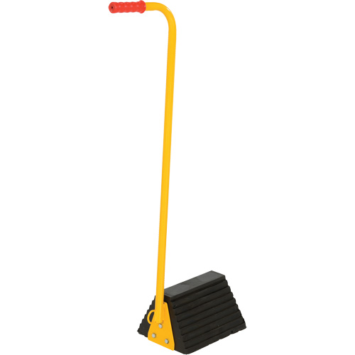 Ergo Handle Wheel Chock, 9-1/4" x 8" x 6", Black PB Rental Co. Ltd.