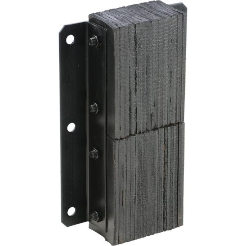 Laminated Dock Bumper, Vertical, Rubber, 13-1/4" W x 4-1/2" D x 20" H PB Rental Co. Ltd.