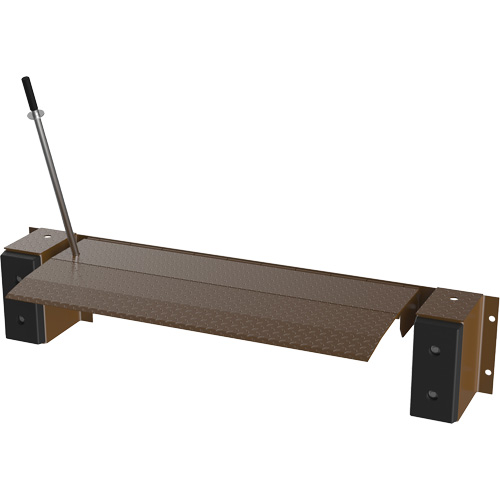 Niveleur de quai m&eacute;canique Edge-O-Dock, 93" la, 66" Largeur de la plateforme, 29" Port&eacute;e PB Rental Co. Ltd.