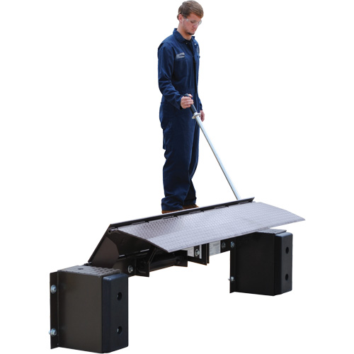 Niveleur de quai m&eacute;canique Edge-O-Dock, 99" la, 72" Largeur de la plateforme, 29" Port&eacute;e PB Rental Co. Ltd.