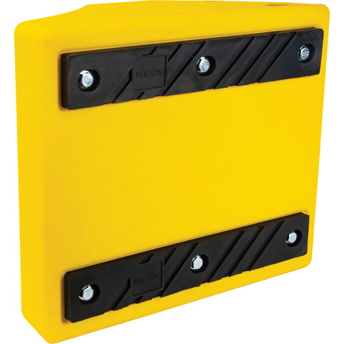 Heavy-Duty Wheel Chocks, Urethane, Yellow, 15-1/2" W x 17-7/10" D x 10" H PB Rental Co. Ltd.
