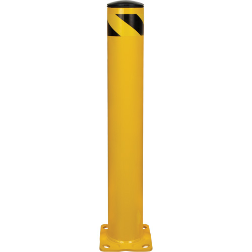 Butoir de s&eacute;curit&eacute;, Acier, 36" h x 5-1/2" la, Jaune PB Rental Co. Ltd.