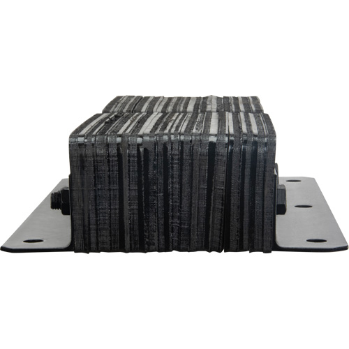 Laminated Dock Bumpers, Vertical, Rubber, 11" W x 4" D x 24" H PB Rental Co. Ltd.
