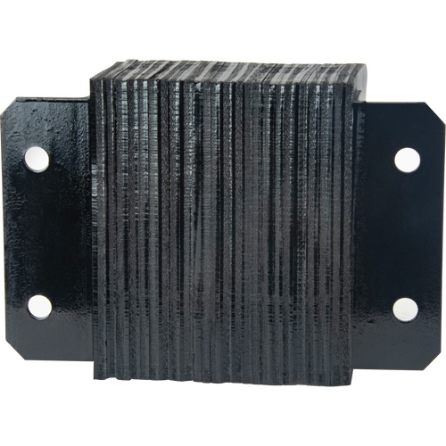 Butoirs de quai lamell&eacute;s, Horizontal, Caoutchouc, 12" la x 6" p x 10" h PB Rental Co. Ltd.