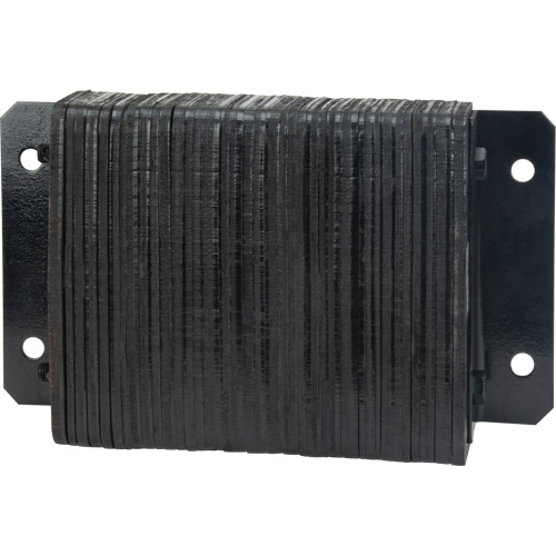 Butoirs de quai lamell&eacute;s, Horizontal, Caoutchouc, 18" la x 4" p x 12" h PB Rental Co. Ltd.