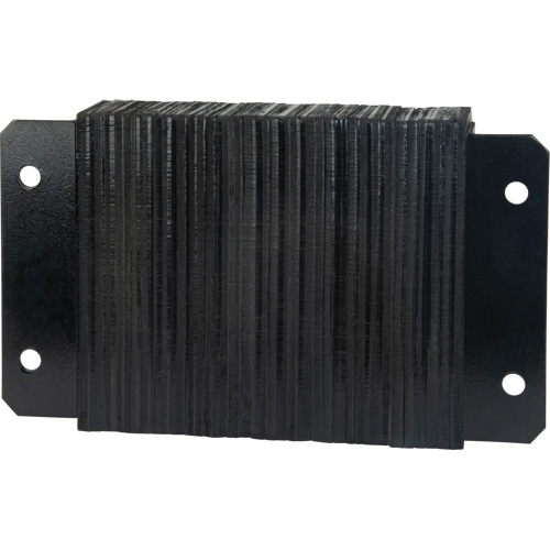 Butoirs de quai lamell&eacute;s, Horizontal, Caoutchouc, 18" la x 4" p x 12" h PB Rental Co. Ltd.