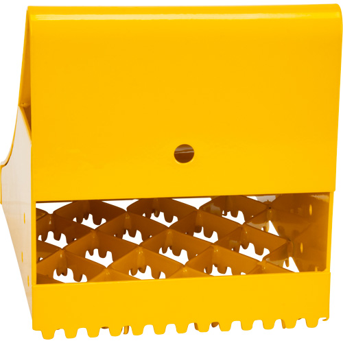 Cales-roue pour la glace, Acier, Jaune, 8-1/16" la x 10-5/8" p x 8-13/16" h PB Rental Co. Ltd.
