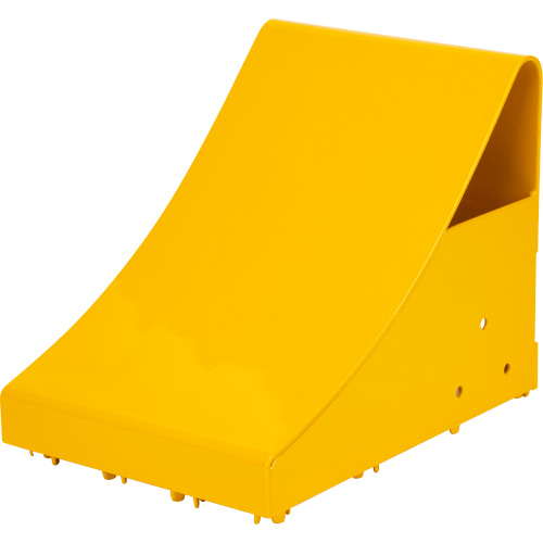 Cales-roue pour la glace, Acier, Jaune, 8-1/16" la x 10-5/8" p x 8-13/16" h PB Rental Co. Ltd.