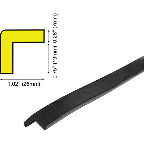 E Profile 5M Corner Protection Bumper Guard PB Rental Co. Ltd.
