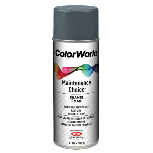 &eacute;mail Maintenance Choice, Gris fonc&eacute; machinerie, Brillant, 11 oz, Canette a&eacute;rosol PB Rental Co. Ltd.