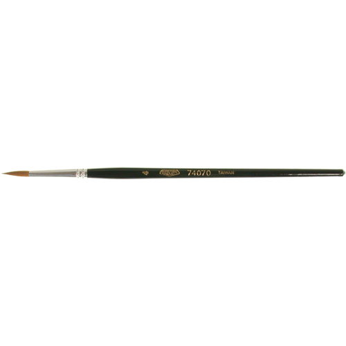 Artist Paint Brush, 1/8" Brush Width, Red Sable, Wood Handle PB Rental Co. Ltd.