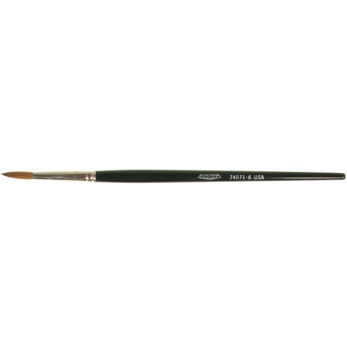 Artist Paint Brush, 5/32" Brush Width, Red Sable, Wood Handle PB Rental Co. Ltd.