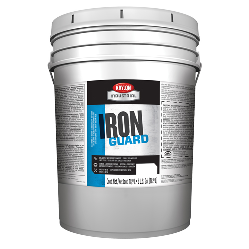 &eacute;mail industriel &agrave; base d'eau Iron Guard, 5 gal., Seau, Blanc PB Rental Co. Ltd.