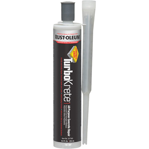 Produit de r&eacute;paration tout usage &agrave; l'&eacute;poxy TurboKrete, Cartouche/Tube, Gris PB Rental Co. Ltd.