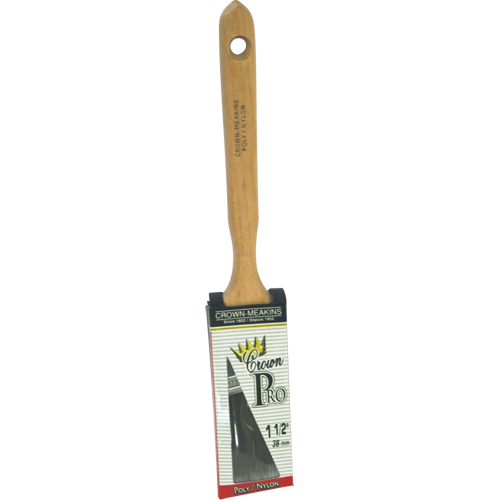 Angular Pro Paint Brush, Poly/Nylon, Wood Handle, 1-1/2" Width PB Rental Co. Ltd.