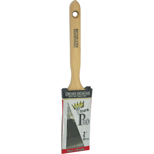 Angular Pro Paint Brush, Poly/Nylon, Wood Handle, 2" Width PB Rental Co. Ltd.