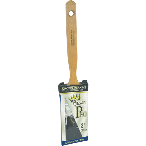 Crown Pro Straight Paint Brush, Bristle, Wood Handle, 2" Width PB Rental Co. Ltd.