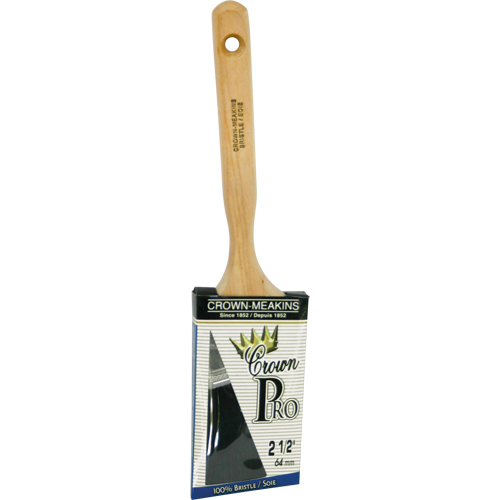 Crown Pro Straight Paint Brush, Bristle, Wood Handle, 2-1/2" Width PB Rental Co. Ltd.