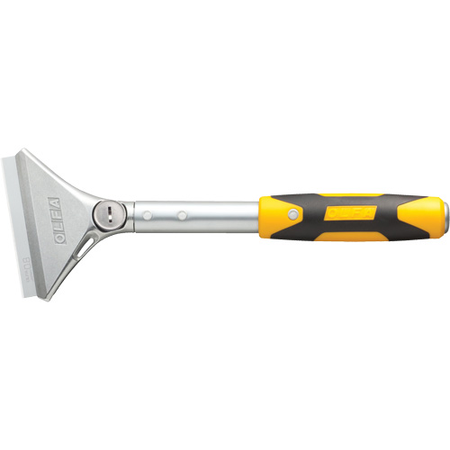 Grattoir extra robuste OLFA XSR-300, Lame Acier, Largeur 4", Manche M&eacute;tal PB Rental Co. Ltd.