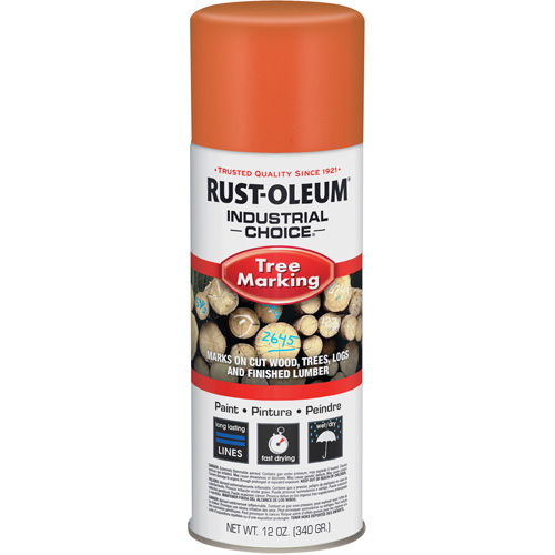 Peinture pour le marquage des arbres Industrial Choice T1600, Rose fluorescent, 16 oz PB Rental Co. Ltd.