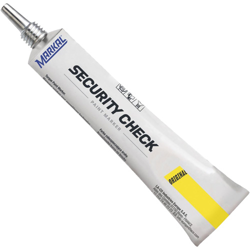 Marqueur de peinture de contr&ocirc;le de s&eacute;curit&eacute;, 1,7 oz, Tube, Jaune PB Rental Co. Ltd.