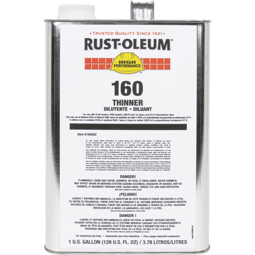 Paint Thinner, Gallon, 1 gal. PB Rental Co. Ltd.