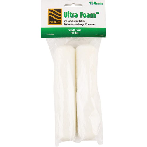 Ultra Foam High Density Paint Rollers, 9.525 mm (3/8") Nap, 152.4 mm (6") L PB Rental Co. Ltd.