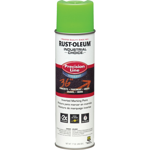 M1800 Water-Based Precision Line Marking Paint, 17 oz., Aerosol Can PB Rental Co. Ltd.