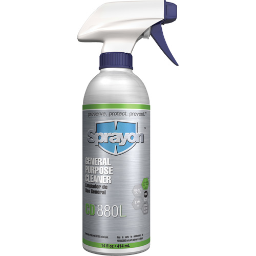 Nettoyant d'usage g&eacute;n&eacute;ral CD880L, Bouteille &agrave; g&acirc;chette PB Rental Co. Ltd.