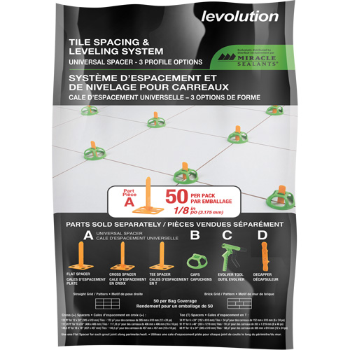 Miracle Sealants&reg; Levolution Universal Spacer PB Rental Co. Ltd.