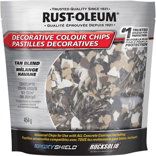 Decorative Colour Chips, 474 g, Bag, Tan Blend PB Rental Co. Ltd.