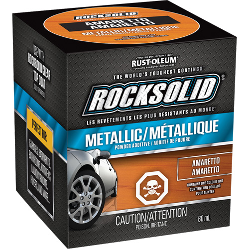 RockSolid&reg; Metallic Powder Additive, 60 mL, Bottle, Amaretto PB Rental Co. Ltd.