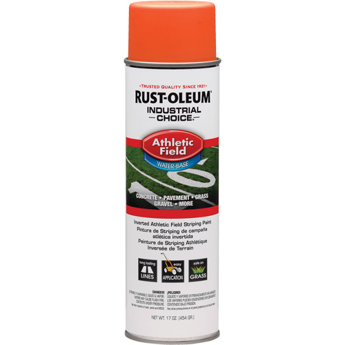 Peinture de lignage pour terrains de sport AF1600, Orange, Canette a&eacute;rosol PB Rental Co. Ltd.