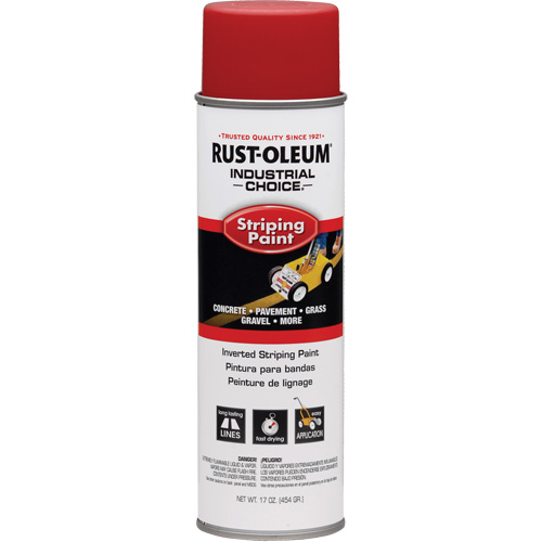 Peinture pour traçage de ligne &agrave; l'envers du syst&egrave;me S1600, Rouge, Canette a&eacute;rosol PB Rental Co. Ltd.